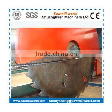 Double Saw Blade Angle Sawmill Machine Wood Circular Sawmill photo-6