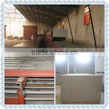 600x600mm tile produced by gypsum ceiling board line(400pcs/h)