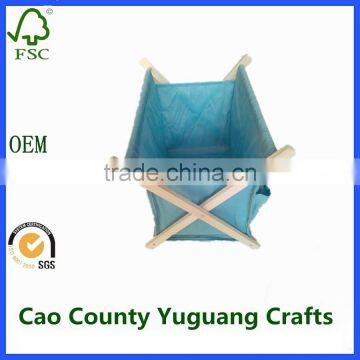 Library Magazine Newspaper Rack Folding Wooden Magazine Rack photo-2