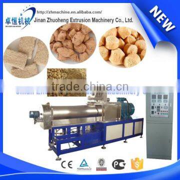 High quality Textured soya bean chunks processing machine