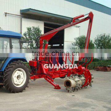 5T ATV log lader with trailer