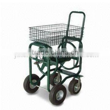 High Quality Garden Hose Reel Cart/Garden Hose Reel Trolley With Tool Cabinet 300 Feet Capacity TC4709