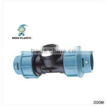 pp Compression Fittings Plastic Pipe Quick Coupling/Agriculture Fittings PP Compression Fittings PP Coupling photo-5