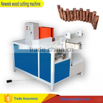 NEWEEK 300mm log cutting round wood processing machine for sale