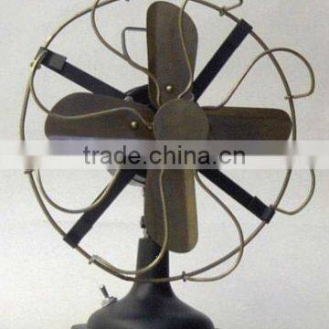 brass antique reproduction fan