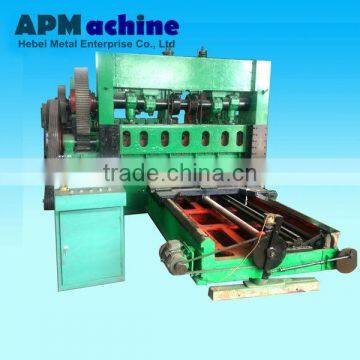 Decorative aluminum metal sheet expanding machine
