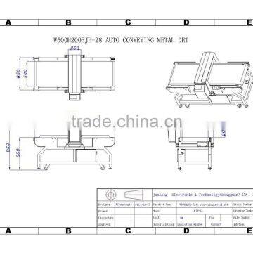 FDA Standard Food Metal Detector With LCD Screen photo-3