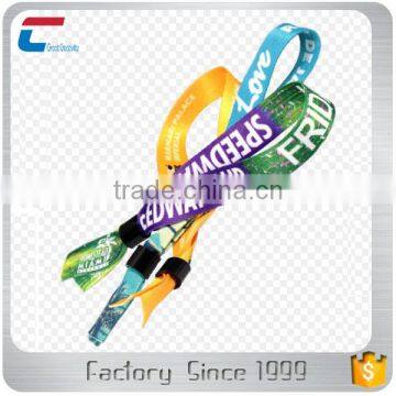 Sublimation Fabric Woven RFID Wristband