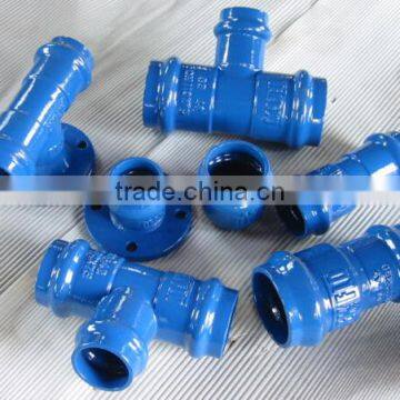 Ductile Iron Casting Pipe Fittings EN545/EN12842