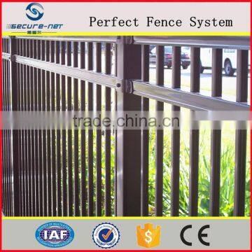 China Security Black Pvc Coated Tubular Steel Fencing Panels Manufacturer photo-3