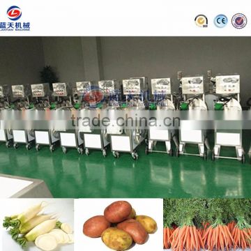 Hot selling commercial potato ginger fruit peeler and slicer machine