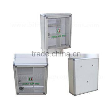 Office Aluminum First Aid Kit Wall Mounted Metal First Aid Box photo-4