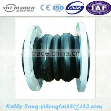 Steel puddle exhaust flange/Flange type rubber expansion joint