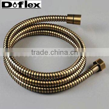Polished Brass Flexible Matel Shattaf Hose/ACS Approved & According to TUV photo-2