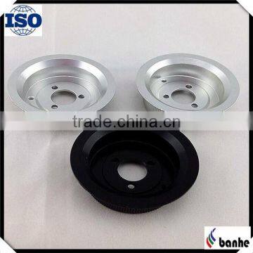 Handwheel for electronic cover with shot blasting and anodize custom made