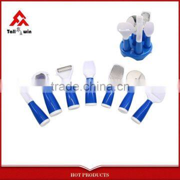 2015 New!!!Stainless Steel Kitchen Gadgets Tools,color Handle Cooking Set photo-3