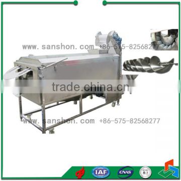 Continuous Onion Washer Industrial Potato Peeling Machine