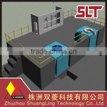 Hot sale stainless steel furnace shell furnace body housing electric melting furnace