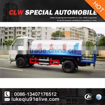 Dongfeng CLW 4*2 5 Cbm Mini Water Tanker Truck for Sales photo-3