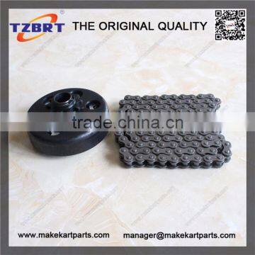 Mini Bike Go Kart #41/420 Clutch and #41/420 Chain 3/4" Bore 10 Tooth Max Torque Made photo-4