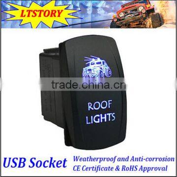 Rocker Switch For Motorcycles ATV Snowmobile UTV