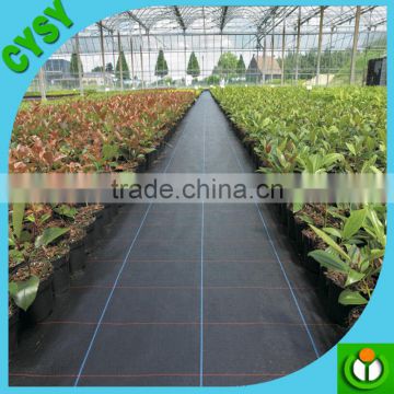 Greenhouse ground cover plastic woven pp weed control mat for sale