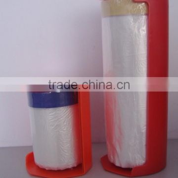 paint masking film Plastic products manufacuturer protective pretaped masking film