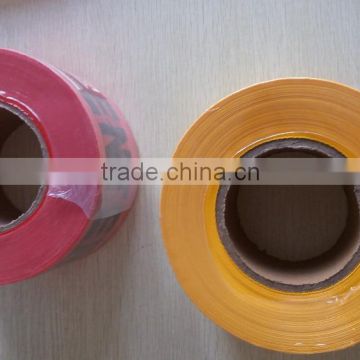 red yellow pe warning tape for racing