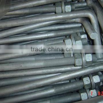 Anchor Bolt (Foundation Bolt) (Black or Galv)