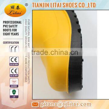 PVC Industry Boots, PVC Mining Safety Boots With Steel Toe photo-5