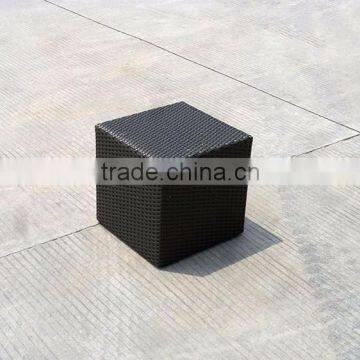 Saving Sapce Outdoor Furniture Synthetic Rattan Wicker Dining Table And Chair photo-5