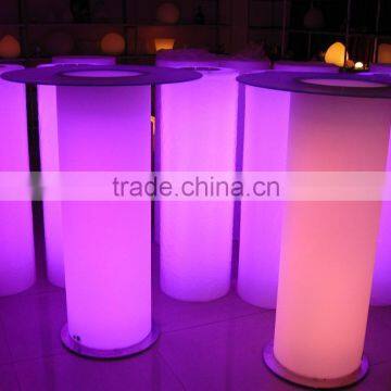 Multicolor Change Led High Top Tea/coffee/cocktail Table photo-2