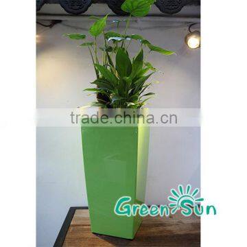 ornamental colorful cheap plastic flower pots wholesale