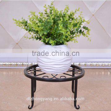 Waterpoof Metal Home Balcony Decoration Flower Pedestal Stand photo-2