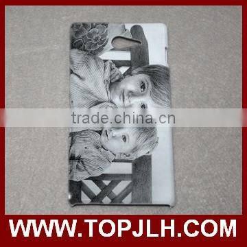 Chinese supplier new products 3d sublimation phone case for Sony Xperia M2