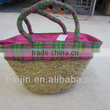 natural seagrass handmade fashion craft bag