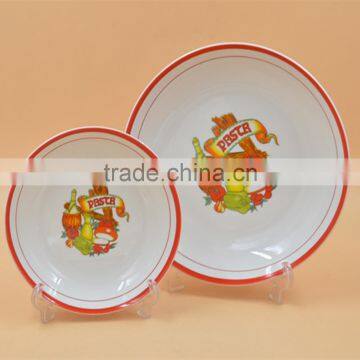 ceramic porcelain dinner plate
