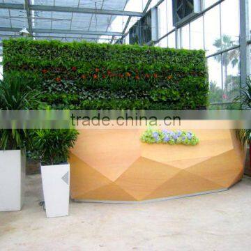 Hot Sale Decoration Indoor Outdoor Factory Artificial Green Grass Wall photo-3
