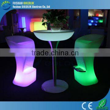 Fashion style LED bar nightclub furniture with remote control