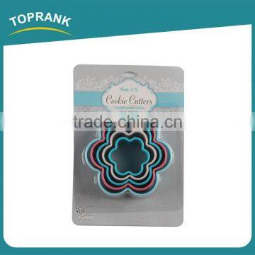 Toprank New Custom Gifts Cheap Flower Shaped Bulk Snowflake Rolling Cookie Cutters,Custom Cookie Stamp Cookie Cutter