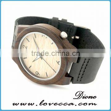 Stylish custom logo women Japan Movement wood watch