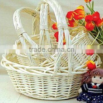 Hot Sale Willow Wicker Gift Basket for Wedding Decorations photo-4