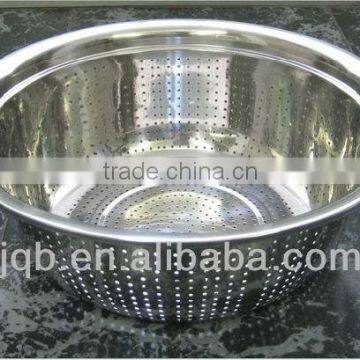 stainless steel wash basin with holes