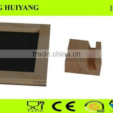 Unfinished Custom Chalkboard With Stand Wooden Blackboard photo-4