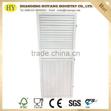 Custom Antique Folding Solid Wood Room Divider photo-2