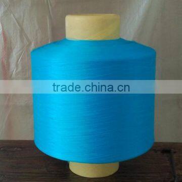Dope Dyed Color High Elastic Nylon DTY Yarn 40D/24F For Knitting Socks photo-2