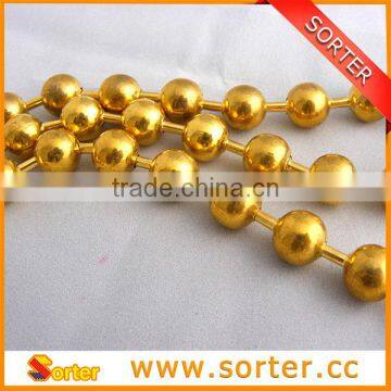 Gold Jewelry Main Material and Women's Gold Ball Chain photo-2