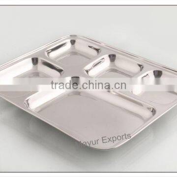 Stainless Steel Mess Tray - 5 in 1