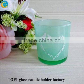 flameless led votive candles Glass Candle Holder Tealight Candlestick Party Decoration