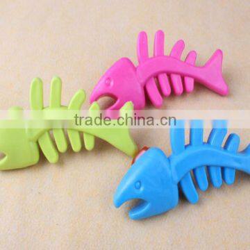 pet toy fishbone